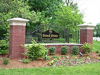 Photo of entry into Broeck Pointe Louisville Kentucky