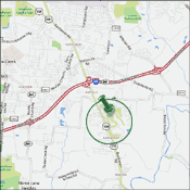 Map of Glenmary Louisville Kentucky