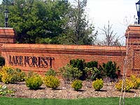 Photo of Entry into Lake Forest Louisville Kentucky