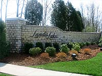 Photo of Entry into Landis Lakes Louisville Kentucky