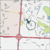 Map of Landis Lakes Louisville Kentucky