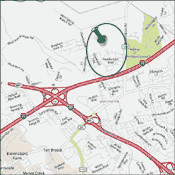 Map of Norton Commons Louisville Kentucky