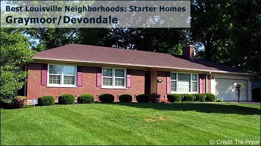 Graymoor  Devondale - Best Louisville Neighborhoods: Starter Homes