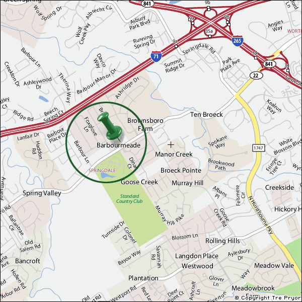 Barbourmeade Homes for Sale Louisville Kentucky