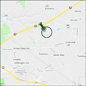 Map of Brentwood Crestwood Kentucky