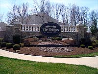 Photo of entry into Bridges of Razor Creek Louisville Kentucky
