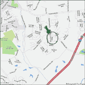 Map of Bridges of Razor Creek Louisville Kentucky