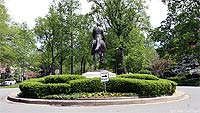 Photo of Castleman Statue in Cherokee Triangle Louisville Kentucky