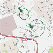Map of Forest Springs Louisville Kentucky