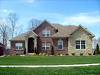 Photo of homes in Fox Run Louisville Kentucky