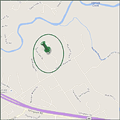 Map of Harrods Glen Louisville Kentucky