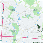 Map of Notting Hill Louisville Kentucky