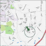 Map of Pine Valley Estates Louisville Kentucky