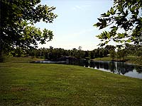 Photo of lake in Poplar Woods Louisville Kentucky