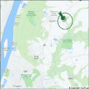 Map of Poplar Woods Louisville Kentucky