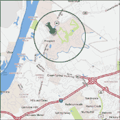 Map of Prospect Louisville Kentucky