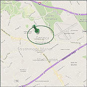 Map of Seneca Gardens Louisville Kentucky