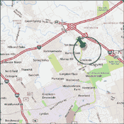 Map of Springhurst in Louisville Kentucky